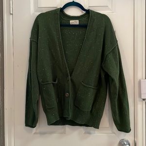 Green Cardigan